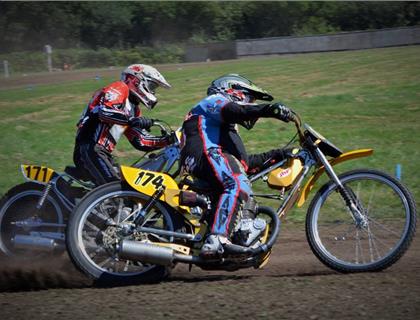 Fabulous Four for Hammond! ACU British Pre-75 Grasstrack Championships