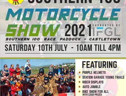 Top Race Teams at Southern 100 Motorcycle Show