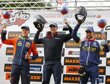 Holcombe and Garcia Win on Day One of the Funnelweb Filter EnduroGP of Great Britain