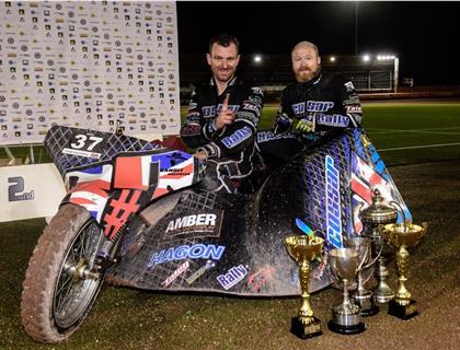 Cossar Stars in Sidecar Triumph