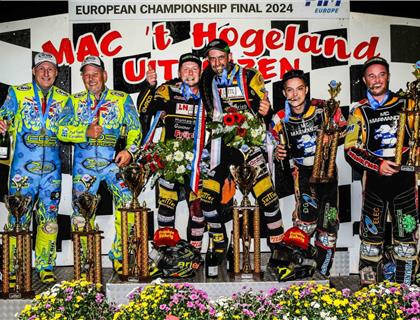 Godden & Smith second in 2024 European Sidecar Grasstrack Championship – Race Report