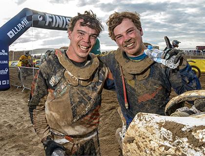 Somerset's Kellett wins the HydroGarden Weston Beach Race