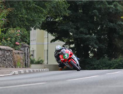 Harrison on the pace at the Classic TT while McGuinness returns to the Mountain Course