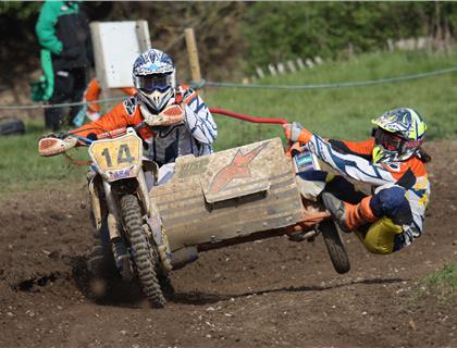 Great Racing at Second round of the 2019 Tribal – MX British Clubmans Sidecar Championship
