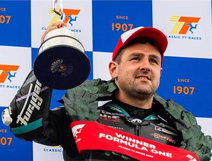 HISTORIC PERFORMANCE AS DUNLOP WINS FORMULA ONE CLASSIC TT
