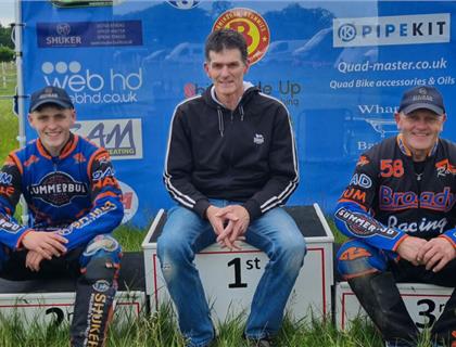 Triumphant Thomas! 2024 Formula Grasstrack Championship Round 3