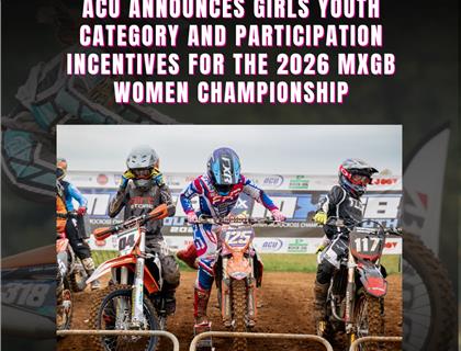 ACU Announces Girls Youth Category and Participation Incentives for the 2026 MXGB Women Championship