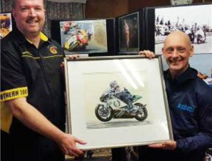 Southern 100 Competitor Honoured by Castletown Commissioners