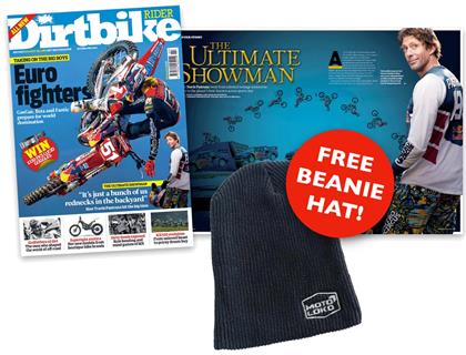 Subscribe to Dirt Bike Rider and get a Beanie worth £15- FREE!