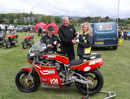 Special Award for John Cliffe at Pre-TT Classic