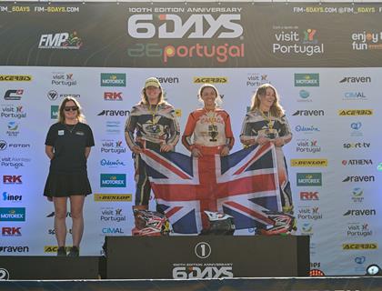 ACU’s club riders make their mark at FIM 6DAYS in Portugal