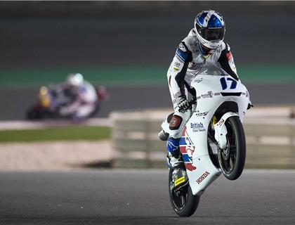 Superb season start for John McPhee as he takes second in Qatar