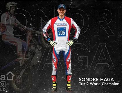 Trial2 World Champion Sondre Haga completes the Three Kings
