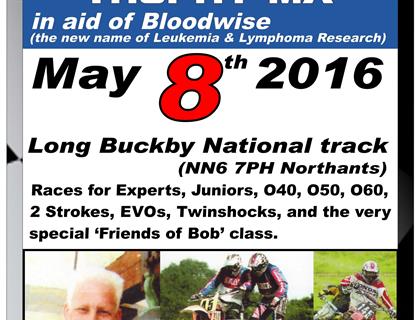 Bob Collier Trophy Charity MX – 8th May – Long Buckby