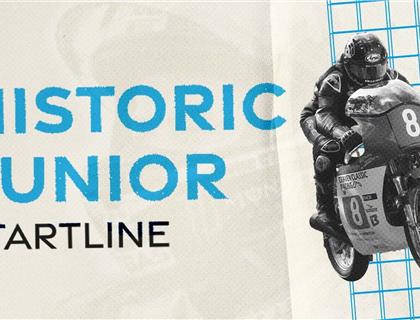 MCGUINNESS TO LEAD STRONG HISTORIC JUNIOR CLASSIC TT LINE-UP