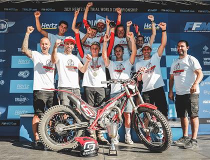 Gold, Silver and Bronze for GB in the FIM Trial125 Championship