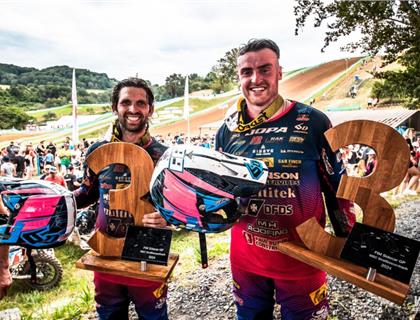 Wilkinson & Millard back on the box in Germany! 2024 World Sidecarcross Championship Round 8