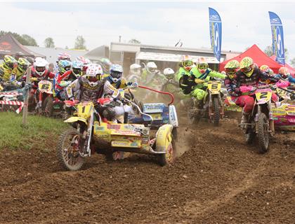 Brown and Chamberlain take victory at Round 3 of the MAXXIS ACU Britsih Sidecarcross Championships