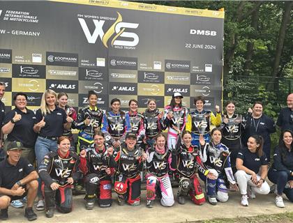 British Speedway Riders Katie Gordon and Rachel Hellowell Shine at Women's Speedway Academy