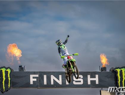 Febvre and Längenfelder Boss the Basin at the MXGP of Great Britain