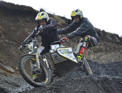 Eventful Weekend of Wessex Plant Hire ACU British Sidecar Championship Trials Action on the Isle of 