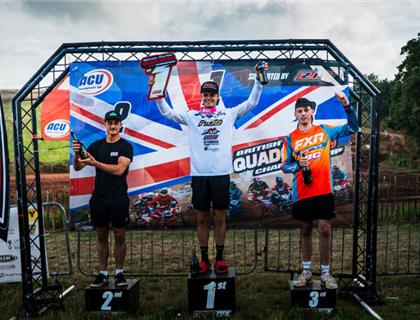 Harry Walker makes it back to back ACU British Quadcross Championship titles with Little Silver vict