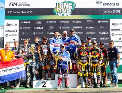 Great Britain strikes FIM Long Track of Nations gold in Vechta